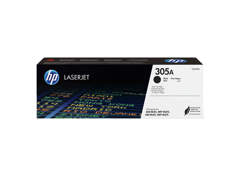 HP 305A Black Original LaserJet Toner Cartridge